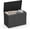 Black, variant on 120 gal Black Resin Outdoor Storage Deck Box - Lockable, Waterproof for Patio Furniture, Garden Tools & Storage