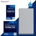 thumbnail image 4 of Almohadilla térmica para enfriadores de CPU Disipador para computadora portátil Resistencia al calor no conductora Relleno de espacio Memoria - 85x45x1.0mm shamjiam Parche térmico, 4 of 9