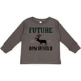 thumbnail image 3 of Inktastic Hunting Future Bowhunter Elk Boys Long Sleeve Toddler T-Shirt, 3 of 5