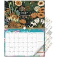 thumbnail image 6 of 2027 12‑Month Spiral Wall Calendar, Floral Art Pattern Wall‑Hanging Planner, Daily To‑Do & Shopping List Organizer for Home Office Study, 6 of 9