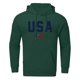 thumbnail image 3 of Hooded Sports Tracksuit Unisex Running Outfits Long Sleeve Pullover Hoodies SweatshirtXL, 3 of 4