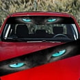 thumbnail image 5 of Jinsinto 3pcs Car Sticker,Car Front Windshield Sticker, Rear Block Sunshade Sticker Decoration 3D Stereoscopic Cat Eye Car Sticker Car Decoration Stickers, 5 of 5