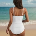 thumbnail image 4 of Women's Modest Tankini Set - Tummy Control Two Piece with High Waisted Bottom, Slimming Full Coverage Swimwear for Beach & Pool, 4 of 4