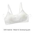 thumbnail image 5 of Girls Padded Training Bras,Girls Thin Cotton Breathable Sports Bra Teen Girls Underwear Fit for 8-14 Years， 1/4 pack, 5 of 9