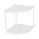 thumbnail image 3 of Estante de esquina para cocina, organizador de despensa, soporte para utensilios de cocina, acero al carbono, estante de almacenamiento para baño, 2 capas, 3 of 8