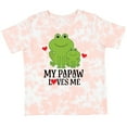 thumbnail image 3 of Inktastic My Papaw Loves Me Grandson Frog Boys Toddler T-Shirt, 3 of 5