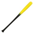thumbnail image 4 of Beisbolmania Bat Beisbol Compuesto Maple Bamboo BM110 Juvenil 32 Negro con Amarillo, 4 of 4