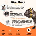 thumbnail image 2 of Bozal de silicona con hocico corto sin corteza para bulldog francés, 2 of 7