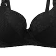 thumbnail image 4 of Underwire Lace Bra Women Breathable Push up Bras Comfy Daily Everyday Top, 4 of 5