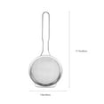 thumbnail image 2 of COMPUKAS Strainer Fine Mesh 1Set for Home Users and Restaurants 8Inch Stainless Steel, 2 of 8