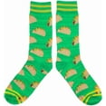 thumbnail image 2 of Taco Theme Mens' Tacos Jalapenos Hot Sauce 3 Pair Crew Box Set, 2 of 4