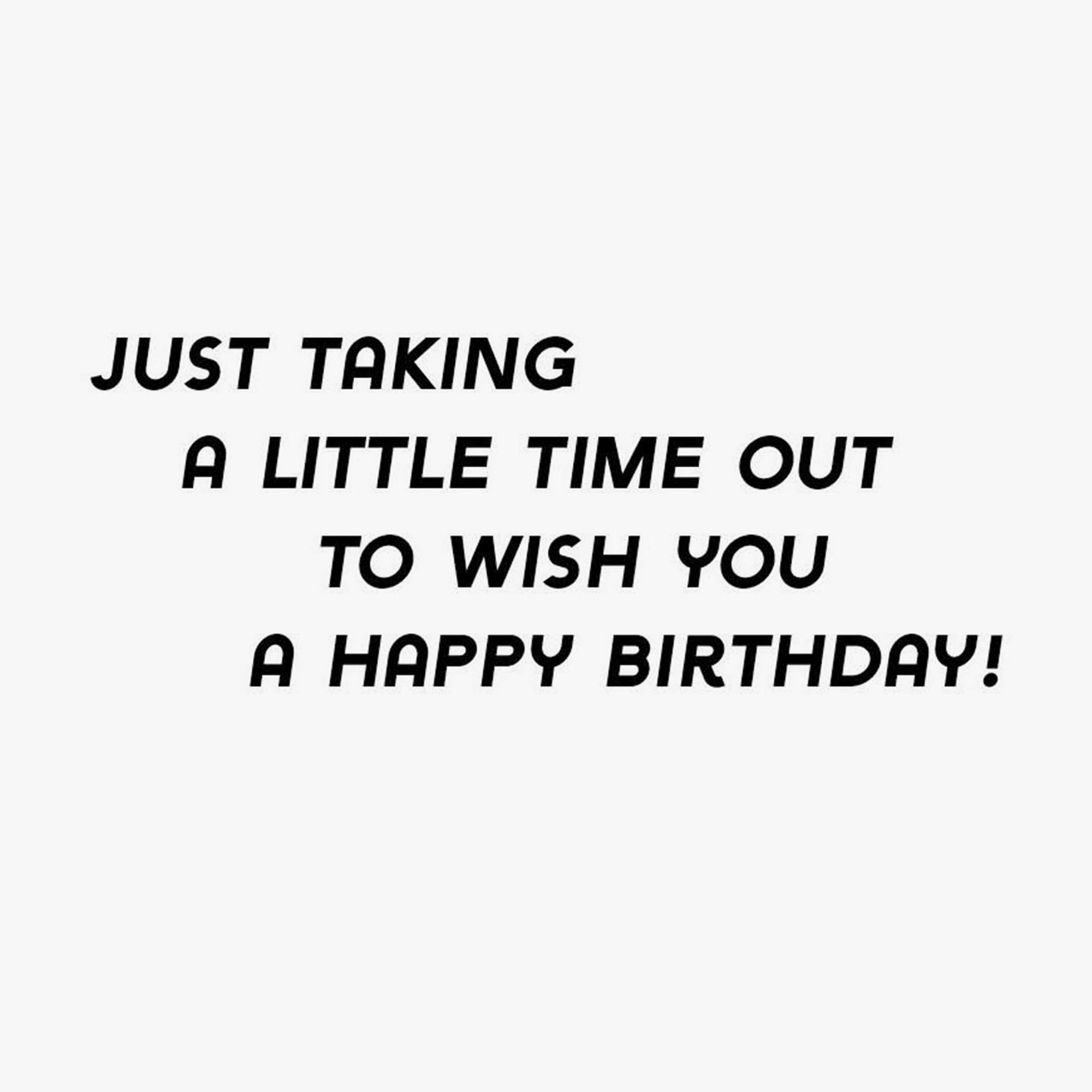 Hallmark Birthday Card for Teen (MVP, Taking Time to Send You Wishes)