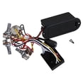 thumbnail image 2 of 4X 2 Band Active Guitar EQ Equalizer Preamp Circuit Pickup Black, 2 of 6