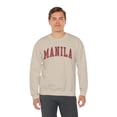 thumbnail image 6 of Manila Philippines Sweatshirt Gifts Crew Neck Shirt Long Sleeve Unisex, 6 of 7