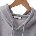 thumbnail image 6 of WUSUOWEI Sweatshirt For Women Sleeveless Hooded Sweatshirt Zip Up Casual Womens Tunic Top with Splice Design L, 6 of 7