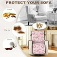 thumbnail image 5 of TSOVTHRID Pink Butterfly Print Recliner Cover Non-Slip Reclining Covers with Pocket Stay in Place Recliner Chair Covers with Elastic Strap Washable Furniture Protector for Pets, 5 of 7