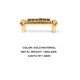 thumbnail image 4 of Eigraketly Puente de guitarra eléctrica con postes, accesorio Musical resistente al desgaste, accesorios de cola de bajo de Metal, reproductores, adultos y Accesorios para instrumentos musicales Eigraketly OD025754-00, 4 of 6