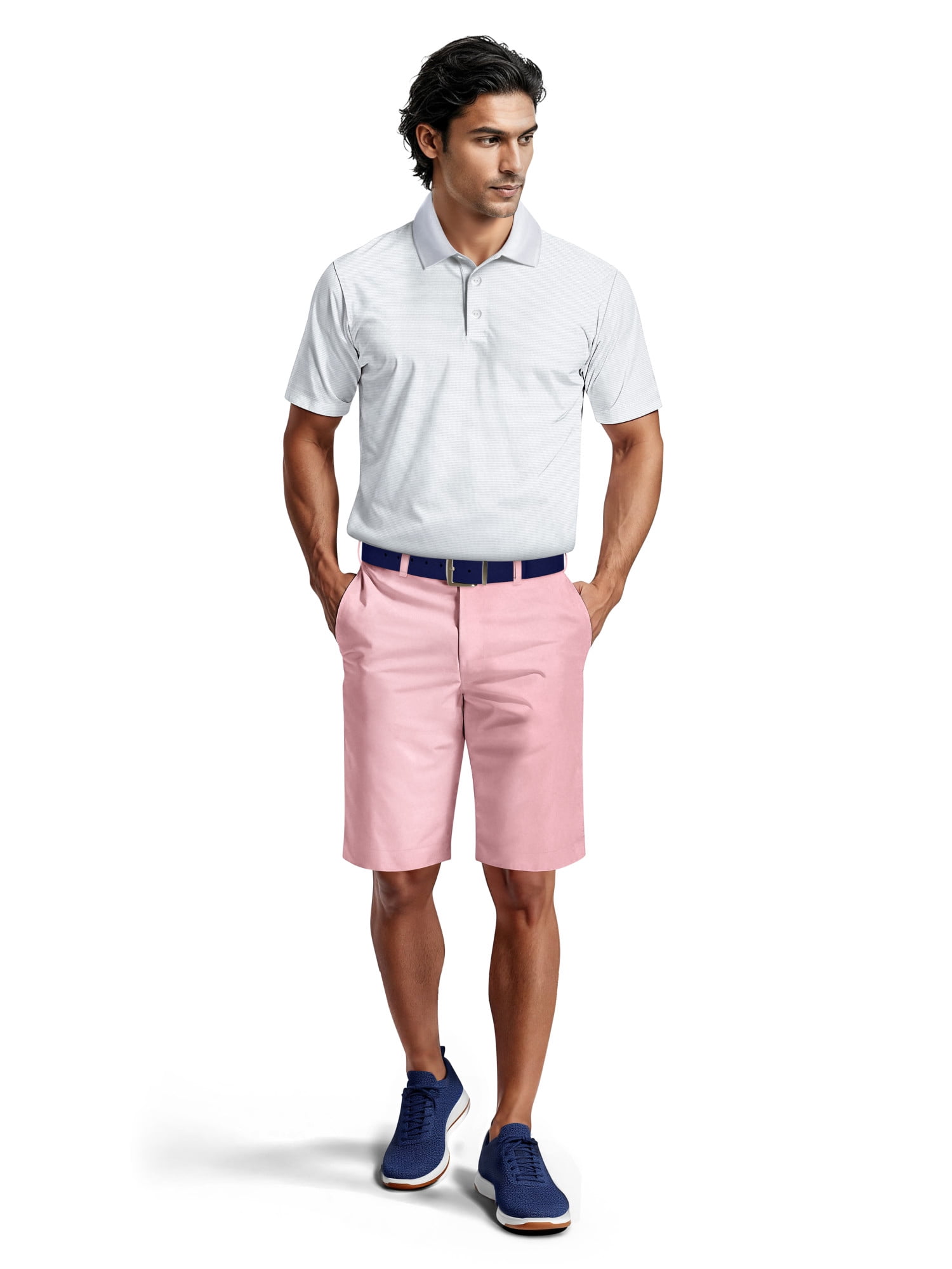 Ben Hogan Men's & Big Men's Stretch Golf Shorts with Active Waistband, 7" & 9" Inseams, Sizes 30-50