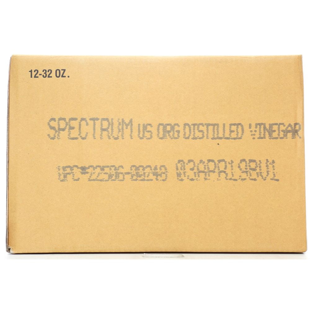 Spectrum Organic White Vinegar, 32 Ounce -- 12 per Case.