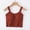 01 Wine, variant on Longline Sports Bra Ribbed Tank Top for Women Medium Support Workout Tops Sport Bra Padded Crop Top Fitness Yoga