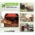 thumbnail image 5 of Alpine Restaurant Trash Bin Cabinet - Commercial Trash Can Garbage Receptacle with Tray Holder for 32 Gallon Garbage Bin (Mahogany), 5 of 9