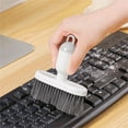 thumbnail image 4 of Fall Cleaning Clearance 2024! Dusters For Cleaning, Keyboard Cleaning Brush Mechanical Keyboard Specific Dusts Removal Tool Household Gaps Brush 2-in-1 Dusts Removal Soft Brush, 4 of 5