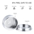 thumbnail image 4 of Capsule à Café Réutilisable en Acier Inoxydable avec Filtre pour Cafetière Espresso DELTA Q (A), 4 of 8