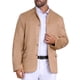 thumbnail image 5 of CHAQUETA DE TRAJE CASUAL PARA HOMBRE INSPIRE CHIC, CON CUELLO ALTO, DE UN SOLO BOTÓN, EN SEDA SUEDE, TALLA 2XL, COLOR CAQUI, 5 of 6