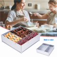thumbnail image 4 of Maoww Adjustable Cake Mold Aluminum Alloy Baking Tool Square Pizza Frame Rectangle Baking Frame Cake Making Tool No.2, 4 of 4