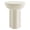 White, variant on Caspian Round Concrete Side Table in Black