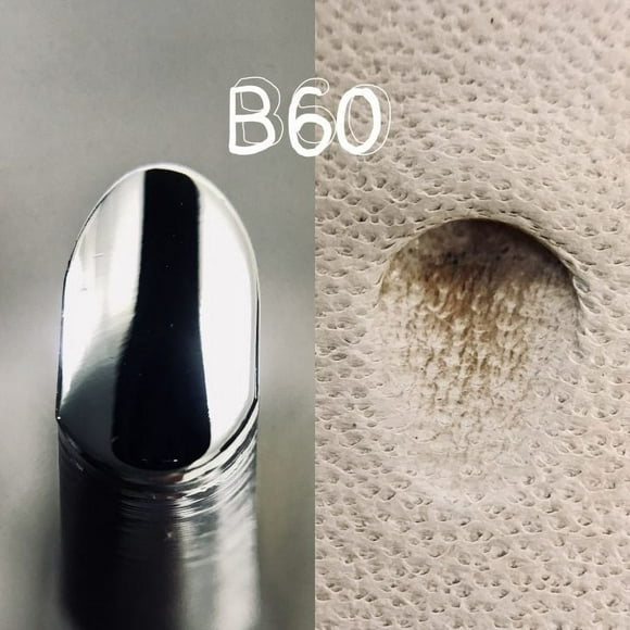 B60 Undercut Beveler Leather Stamp OKA Japan