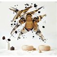 thumbnail image 1 of Adhesivos de pared Fierce Tiger, PVC, autoadhesivos, 45 x 45 cm, 1 of 2