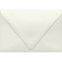 LUXPaper A4 Contour Flap Invitation Envelopes, 4 1/4 x 6 1/4, 80 lb. Quartz Metallic, 50 Pack