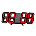 thumbnail image 4 of Reloj Despertador digital mayimx LED Brillo ajustable Negro y rojo, 4 of 9
