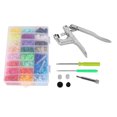 thumbnail image 2 of Fastener Snap Plier, Press Studs, Button Fasteners Plastic Colorful Clothing Shop Cloth  For Towels Household Project, 2 of 8