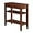 Cherry, variant on American Heritage End Table with Drawer 23.5" - Classic Living Room Table with Storage Shelf, Bedroom Nightstand, Driftwood/White