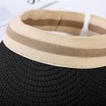 thumbnail image 4 of Hat for Women , Sunhat , Packable Sun Hats for Women Travel Woven Sliding Sunshade Hat for Women and Men Adjustable Sports Sun Visor Cap, 4 of 4