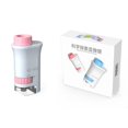 thumbnail image 1 of Kids Science Experiment Pocket Microscope Toy Kit, Handheld 40-160x Magnification LED Light Educational Toy for Children, Portable Learning Gift, Blue/Pink, 1 of 8