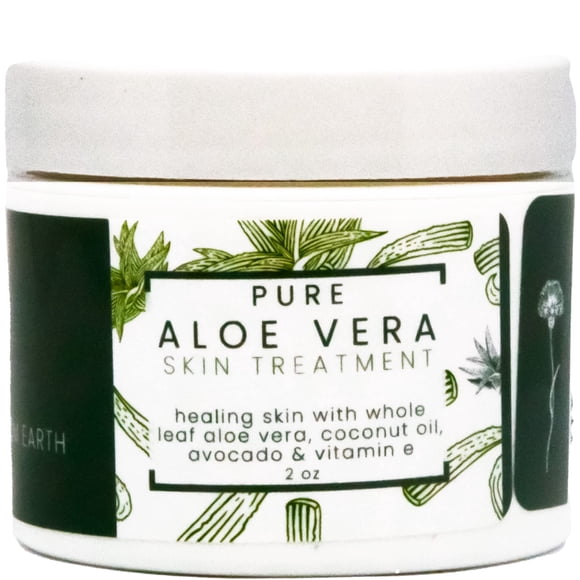 Hecho de Earth Pure Tratamiento de aloe vera con coco orgánico, aceite de oliva orgánico y vitamina E