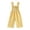 Yellow, variant on REDARER Toddler Girls Plaid Jumpsuit, Smocked Ruffle Strap Wide Leg Romper for Casual Wear,18-24 Months