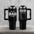 thumbnail image 5 of Best Dad Ever Tumbler 40oz Perfect Father's Day, Birthday, and Everyday Gift for Dads Large, Insulated, and Durable, 5 of 6