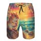 thumbnail image 3 of Fotbe Island Beach Guinea Pig Trajes de Baño Estampados para Hombre, Shorts de Verano de Secado Rápido, Ropa de Playa, Bañadores-X-Large, 3 of 6