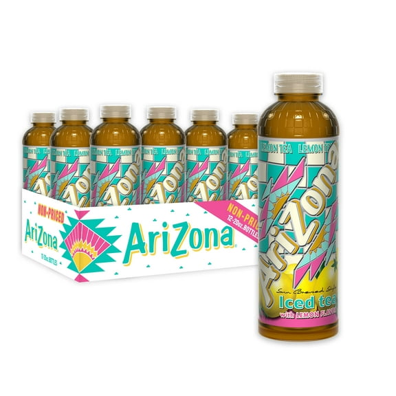 Arizona Lemon Tea, 20 Fl Oz (Pack Of 12)