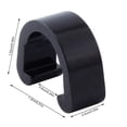 thumbnail image 4 of 10 Pieces Bike Cable C Clips Brake Cables Clamp Fixing Clamps Tool Fix Accessory Convenient Hose Guide Clamps Fixator for Bikes Black, 4 of 8