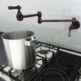 thumbnail image 4 of Pioneer Faucets 2AM600-SS Americana Wall Mounted Dual Handle 21-7/8" Reach Pot Filler, 4 of 5