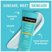 Neutrogena Hydro Boost Moisturizing Sunscreen Lotion, SPF 50