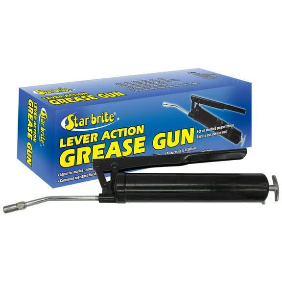 Star brite Pistol Grease Gun with Marine-Grade Cartridge