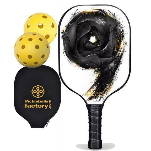 Usapa Pickleball Paddles - Letter Nine Pickleball Paddle for Tennis Elbow - Best Outdoor Pickleball, Glassfiber Graphite