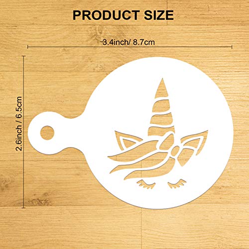 Dessert Coffee Decorating Molds Cappuccino Mousse Hot Chocolate Konsait 20Pack Baby Shower Cake Stencil Templates Decoration Reusable Baby Shower Cake Cookies Baking Painting Mold Tools Dessert Coffee Decorating Molds Cappuccino Mousse Hot Chocolate Konsait 20Pack Baby Shower Cake Stencil Templates Decoration Reusable Baby Shower Cake Cookies Baking Painting Mold Tools