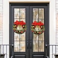 thumbnail image 4 of Decoration Wreath Window Door Hanging Pumpkin Christmas Wreath, 4 of 5